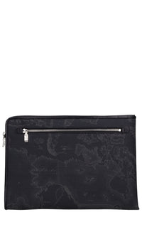 Borsa portadocumenti in pelle ed ecopelle. 