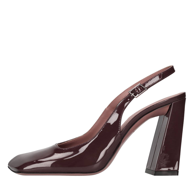 Décolleté slingback Charlotte in vernice 