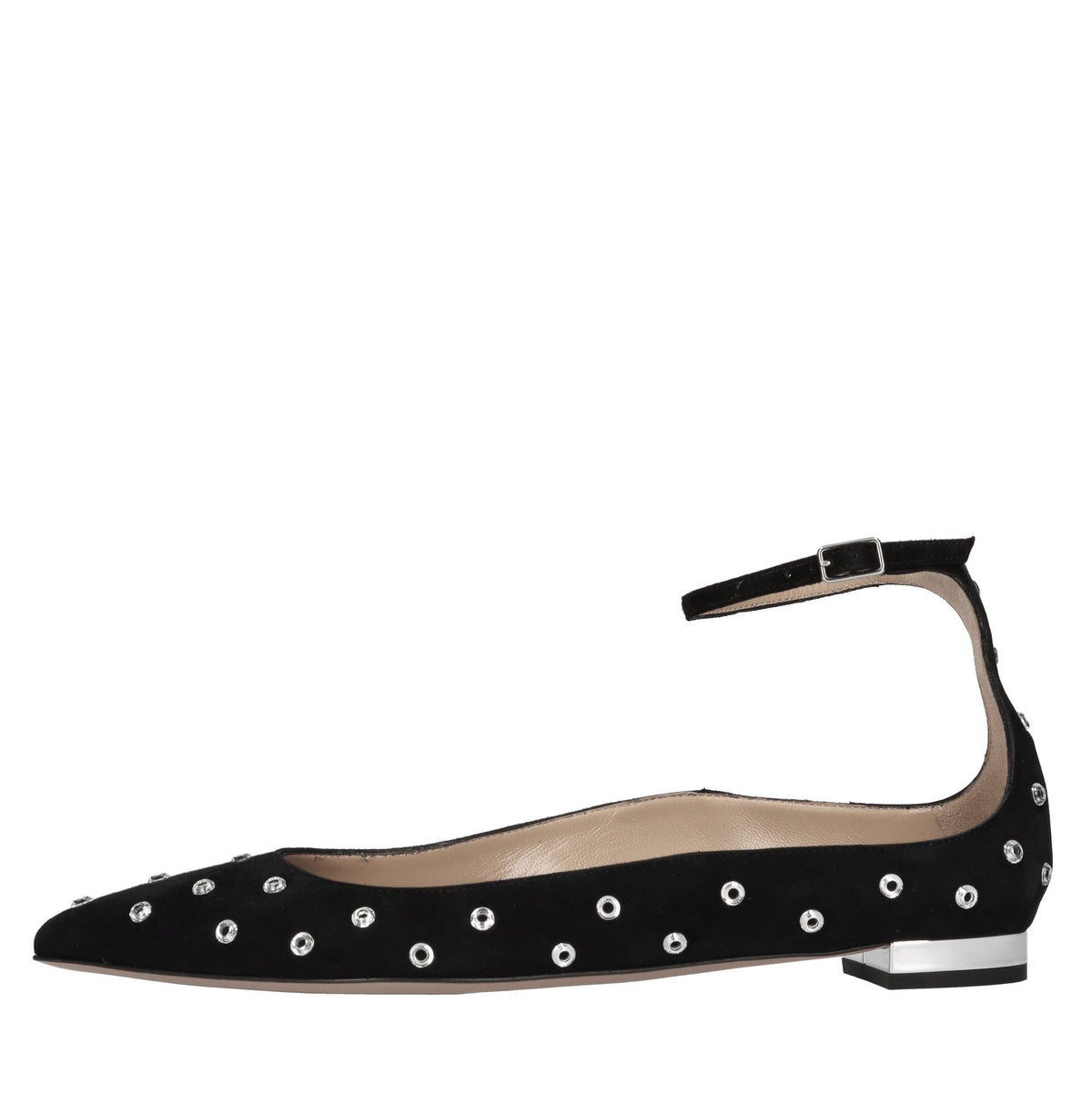 Ballerine in camoscio 