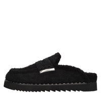 Mules in pelle scamosciata 