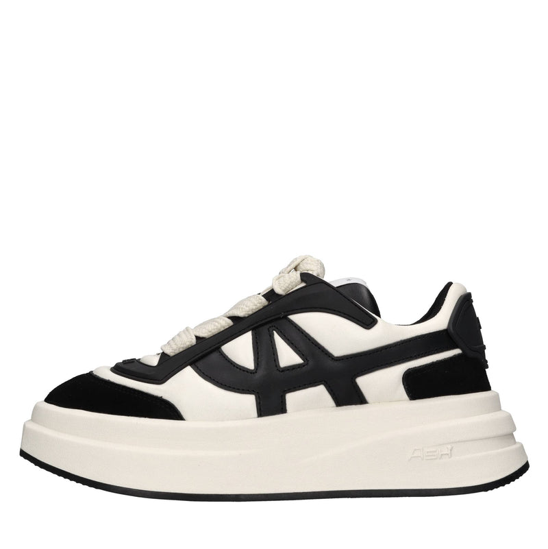 Sneakers in pelle e camoscio 