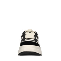Sneakers in pelle e camoscio 