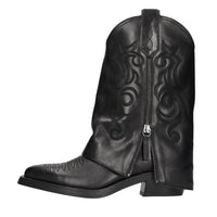 Stivaletti texani in pelle 