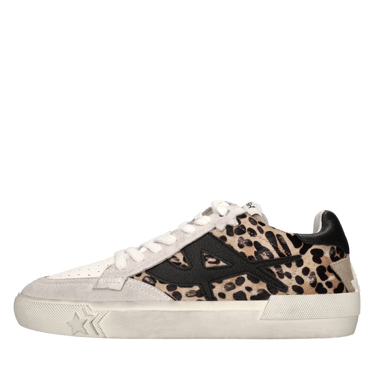 Sneakers in pelle e camoscio 