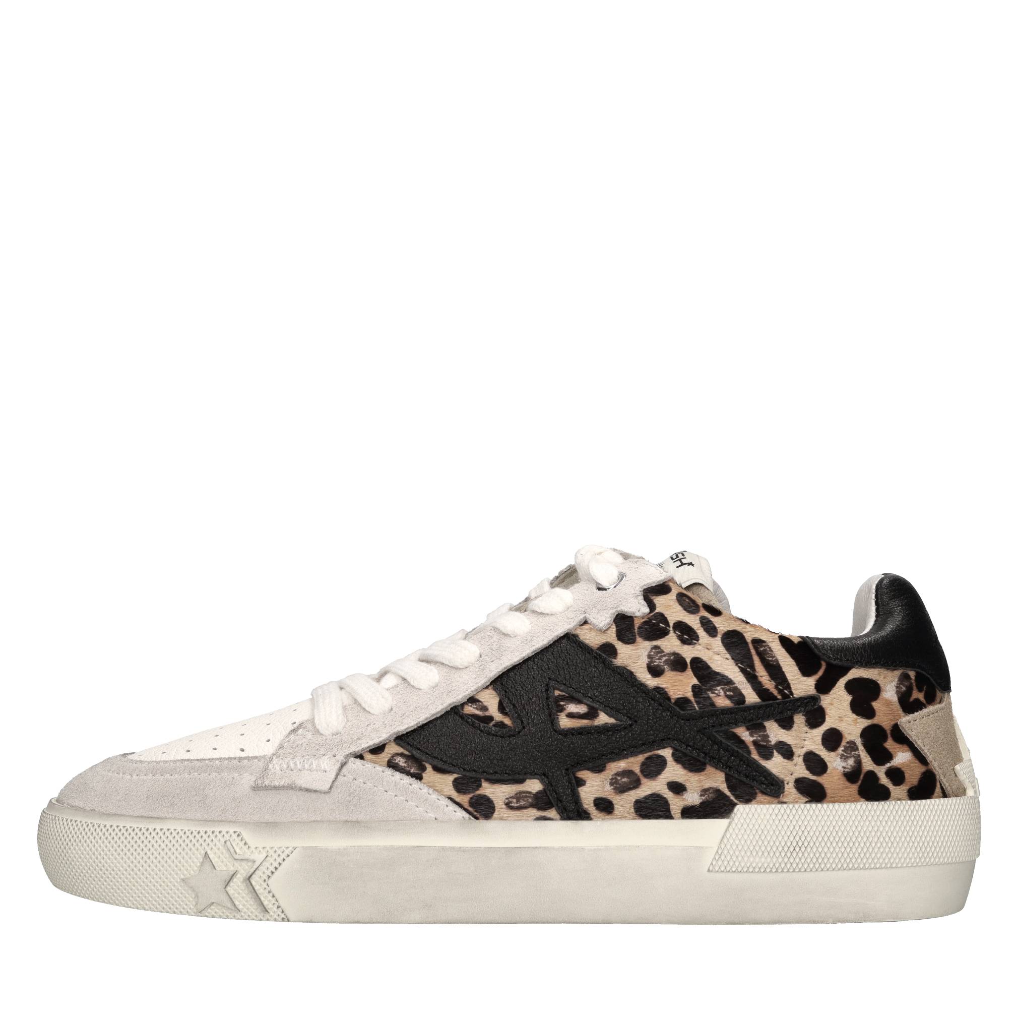 Sneakers in pelle e camoscio 