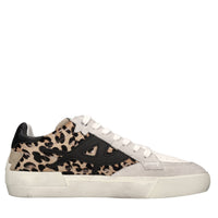 Sneakers in pelle e camoscio 