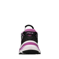 Sneakers Race in ecopelle e tessuto 