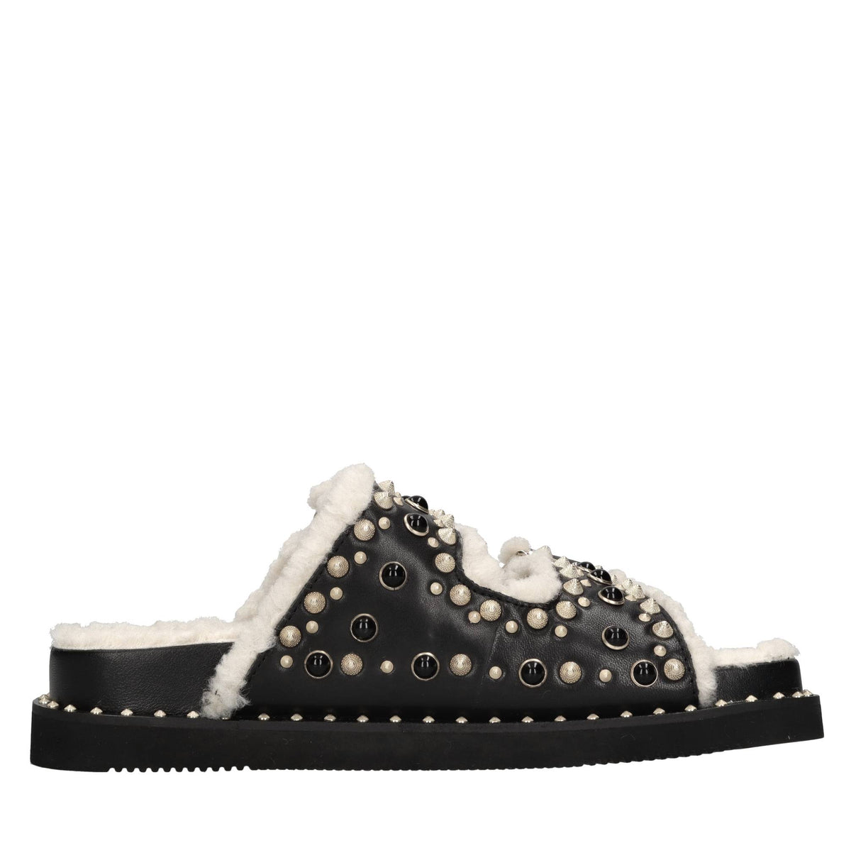 Mules in pelle 