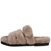 BIBI LOU Faux fur mules
