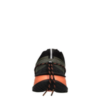 Sneakers in pelle ecopelle e tessuto 