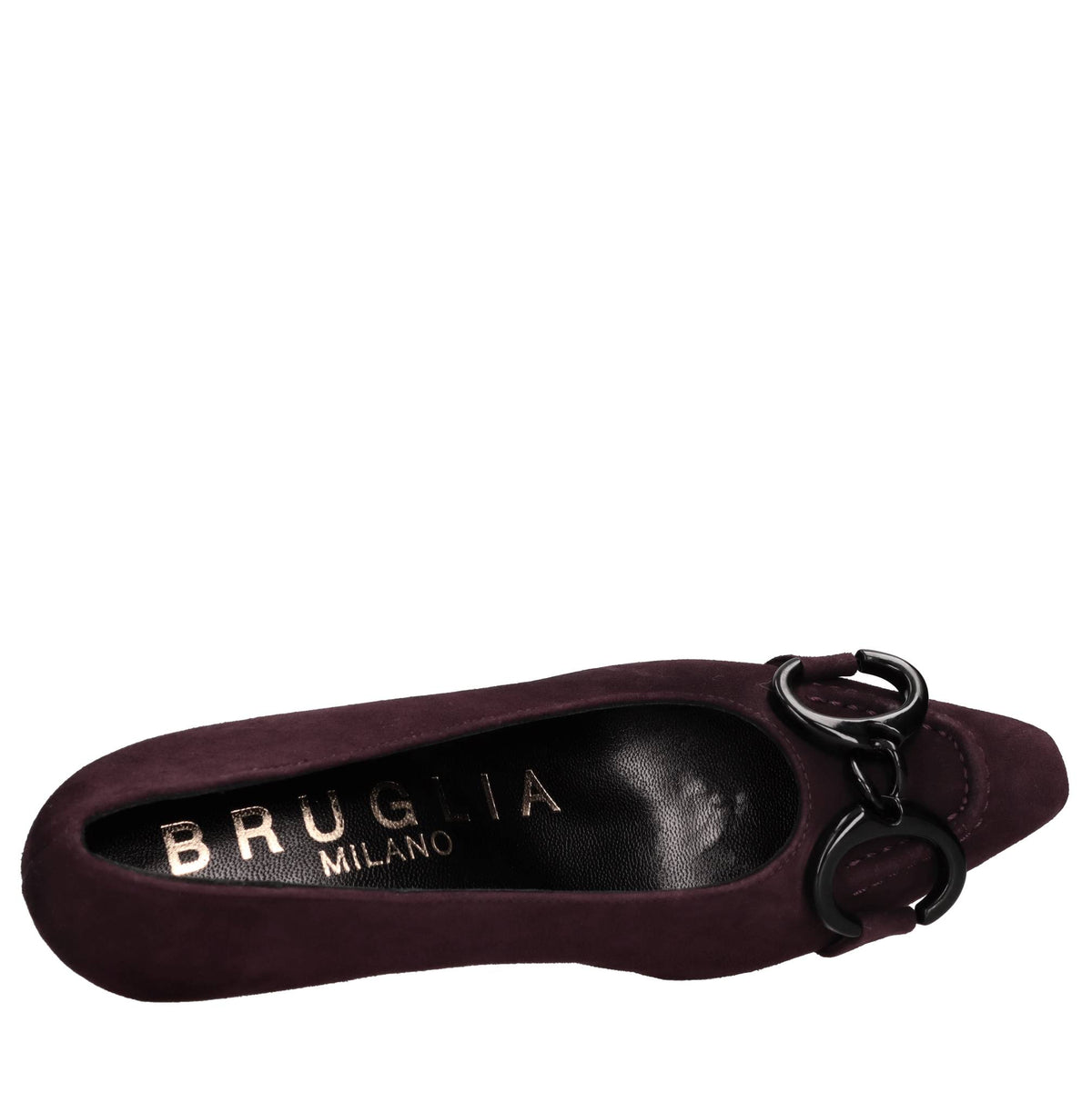 Décolleté in camoscio 