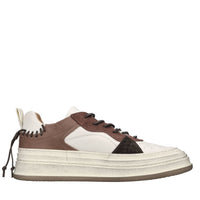 Sneakers in pelle e camoscio 
