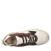 Sneakers in pelle e camoscio 