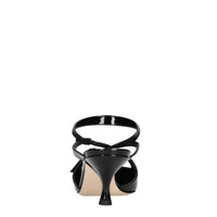 Décolleté slingback in vernice 
