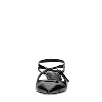 Décolleté slingback in vernice 