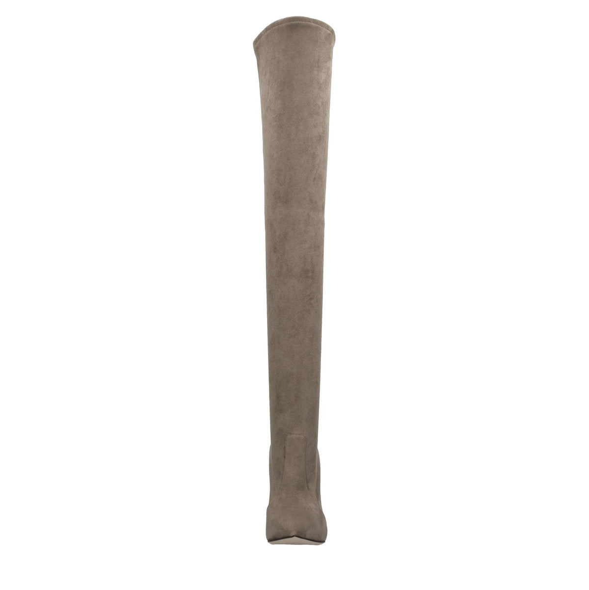 Stivali cuissardes in camoscio 