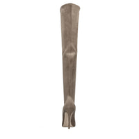 Stivali cuissard Julia in ecocamoscio stretch 