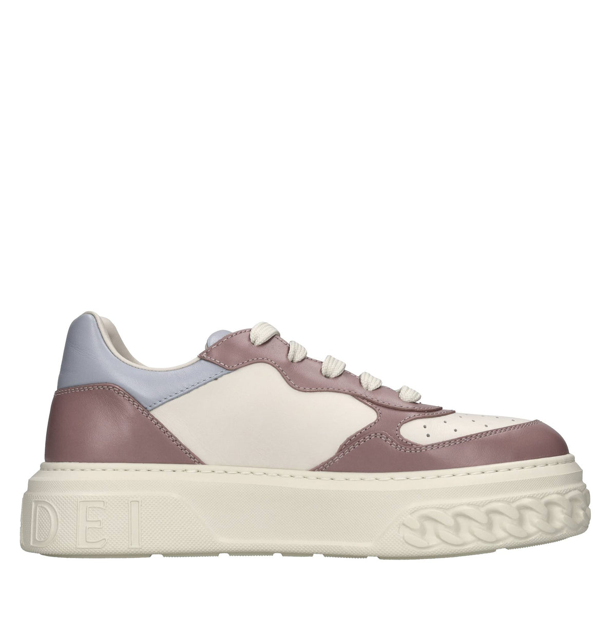 Sneakers Off road in pelle 