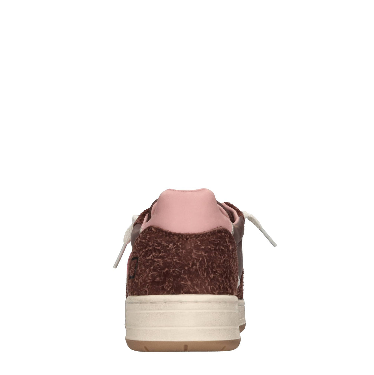 Sneakers in camoscio e pelle 