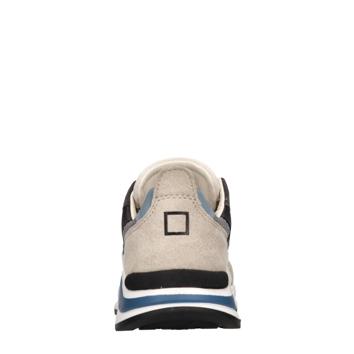 Sneakers in camoscio e tessuto 