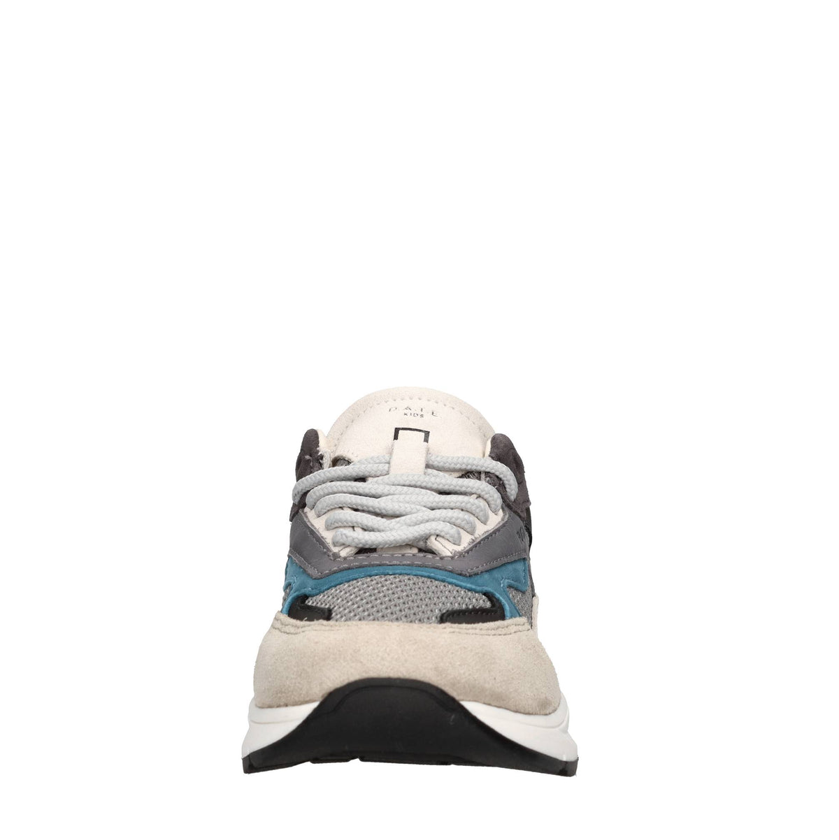 Sneakers in camoscio e tessuto 
