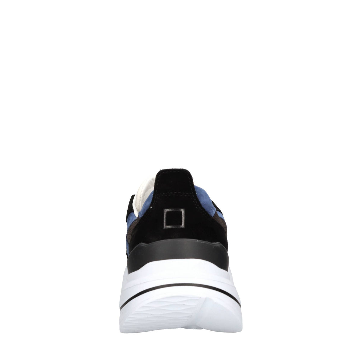 Sneakers in camoscio e tessuto 