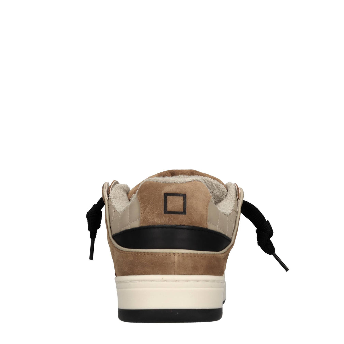 Sneakers in camoscio e tessuto 