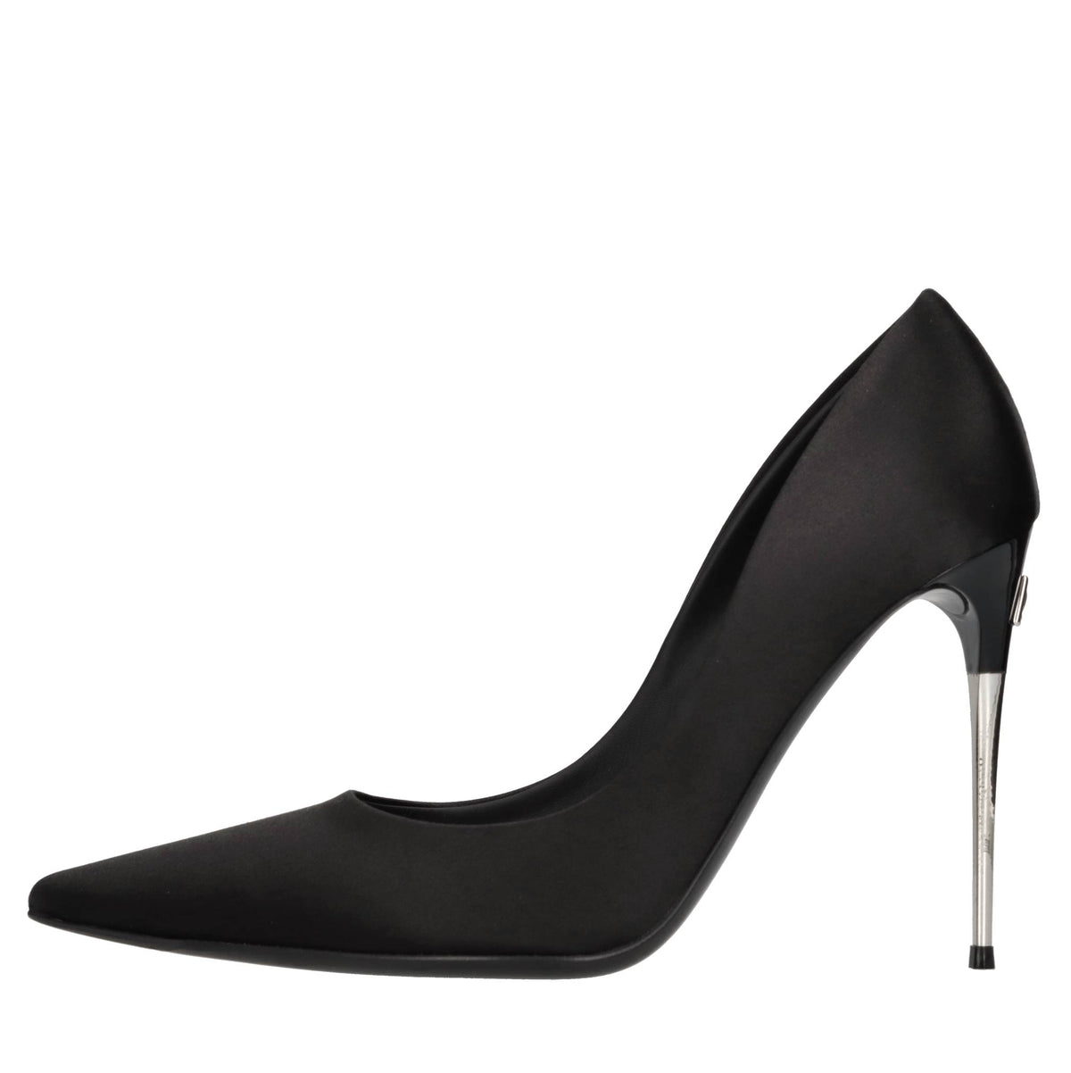 Décolleté slingback in raso 