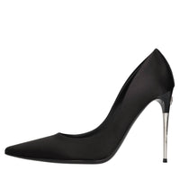 Décolleté slingback in raso 