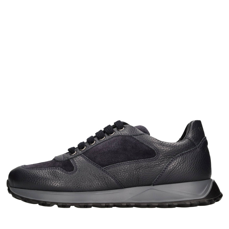 Sneakers in pelle e camoscio 