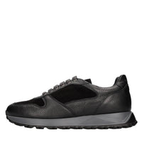 Sneakers in pelle e camoscio 