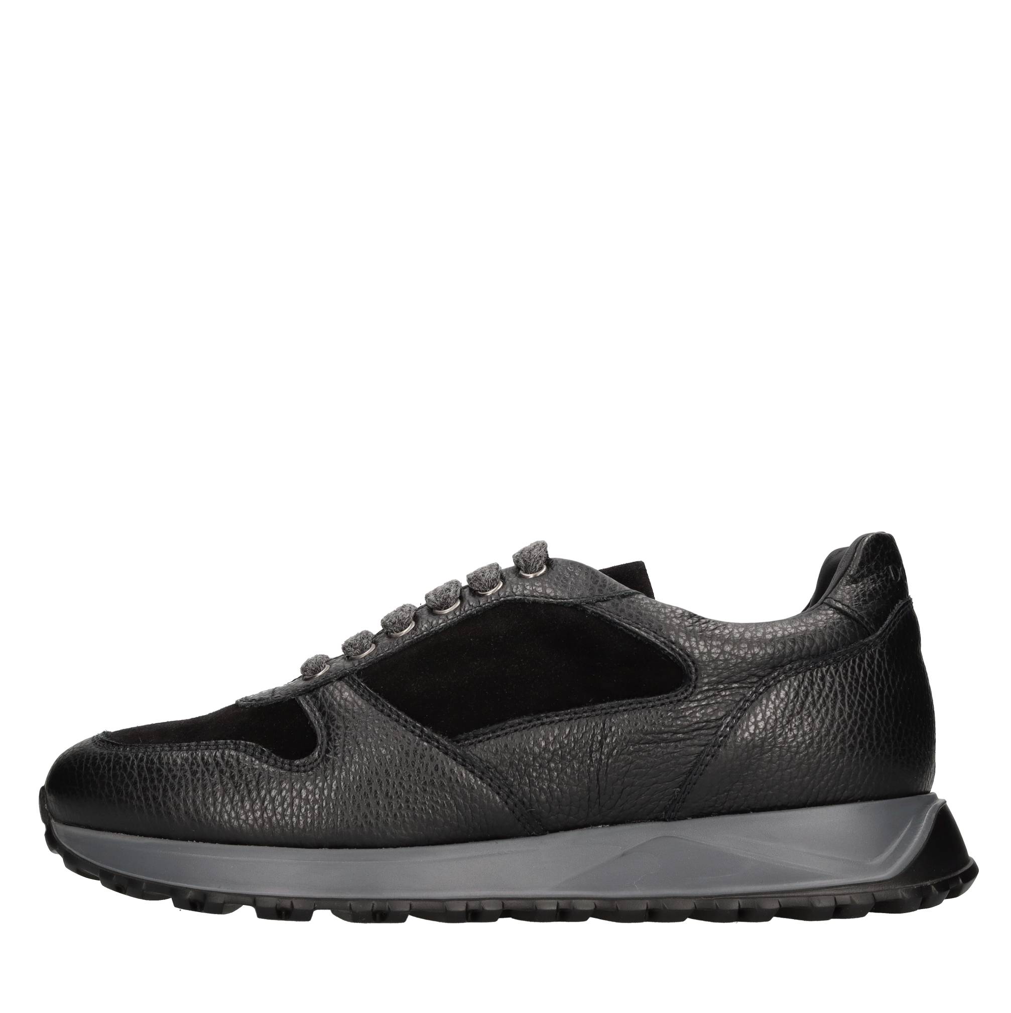 Sneakers in pelle e camoscio 
