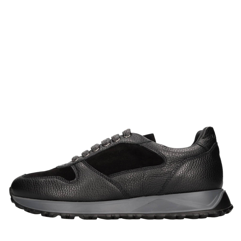 Sneakers in pelle e camoscio 