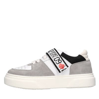 Sneakers in pelle e camoscio 