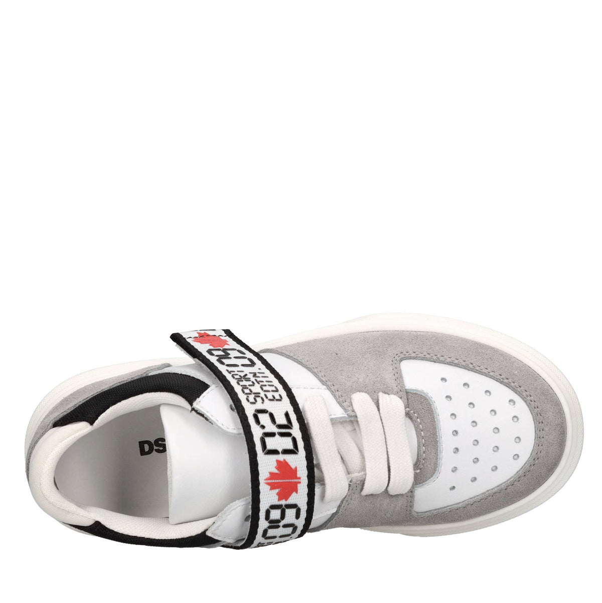 Sneakers in pelle e camoscio 