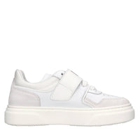 Sneakers in pelle e camoscio 
