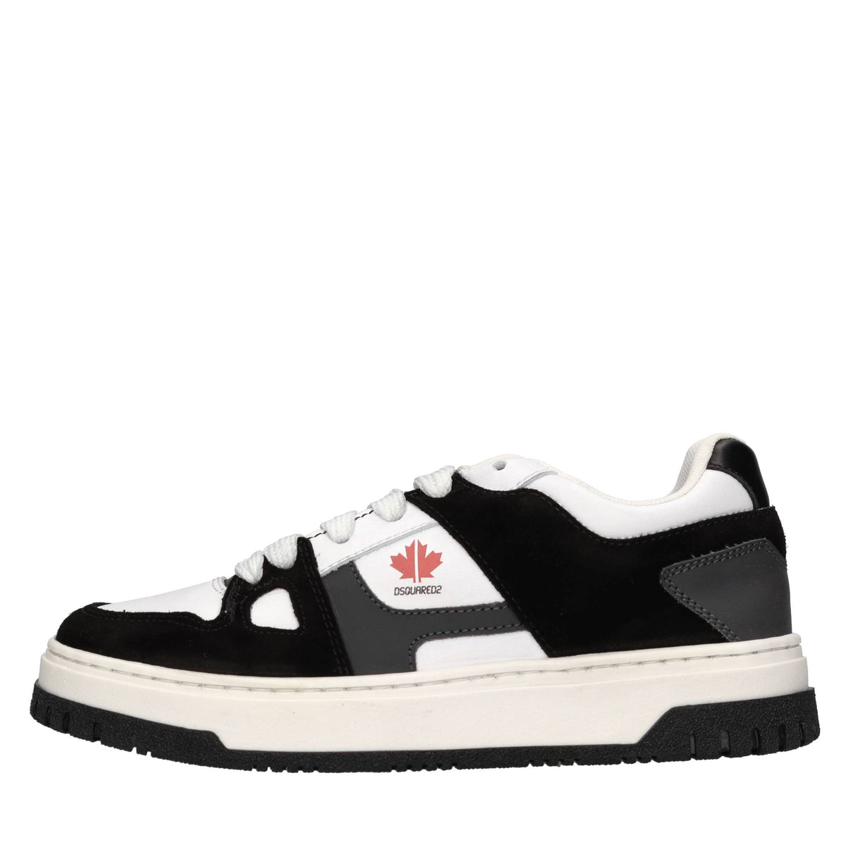 Sneakers in pelle e camoscio 