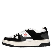 Sneakers in pelle e camoscio 