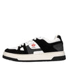 DSQUARED2 Leather and Suede Sneakers