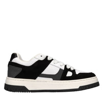 Sneakers in pelle e camoscio 