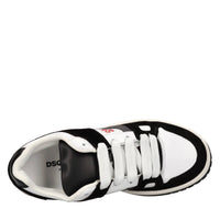 Sneakers in pelle e camoscio 