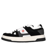 Sneakers in pelle e camoscio 