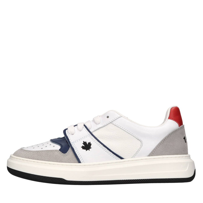 Sneakers in pelle e camoscio 