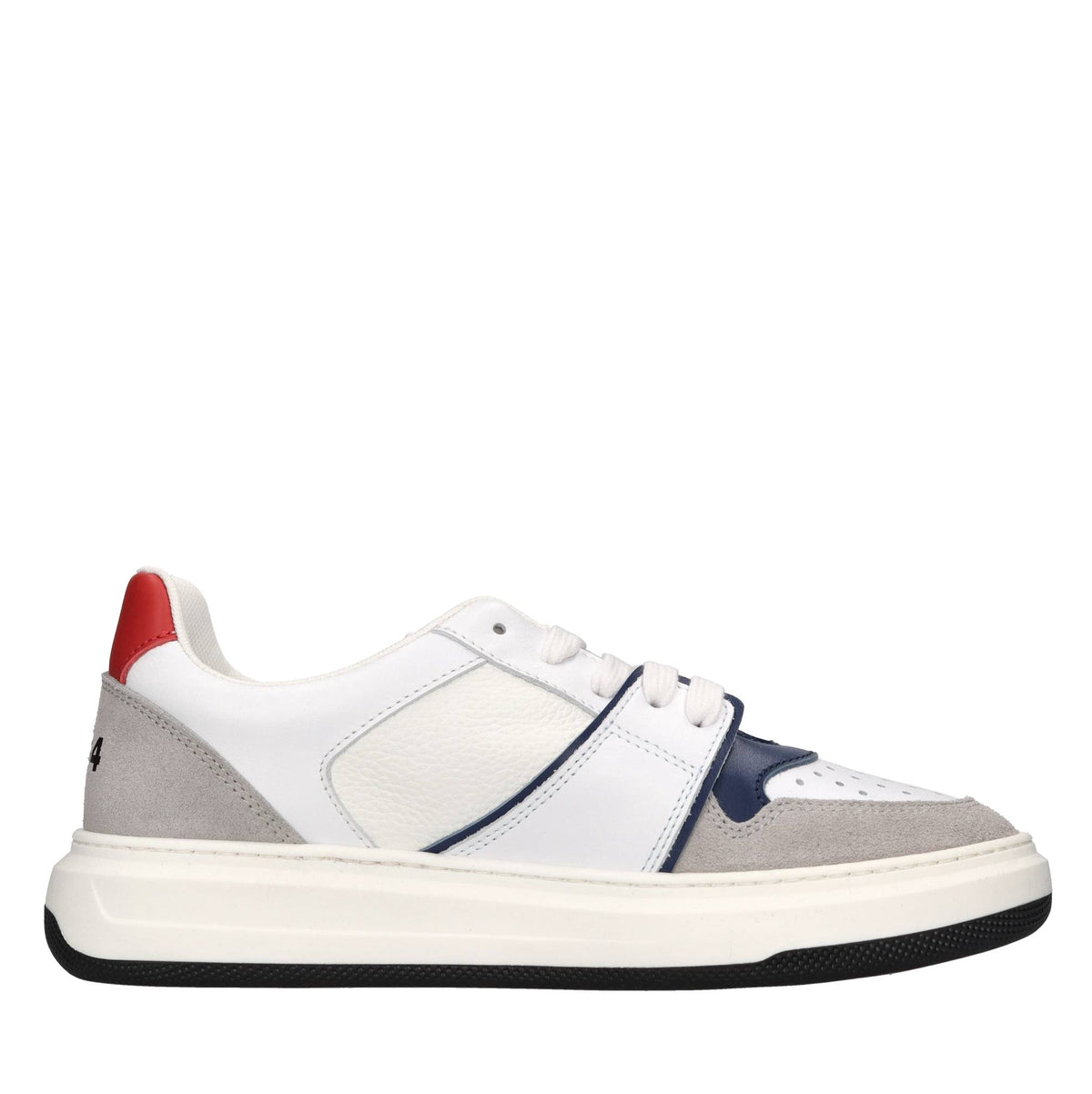 Sneakers in pelle e camoscio 