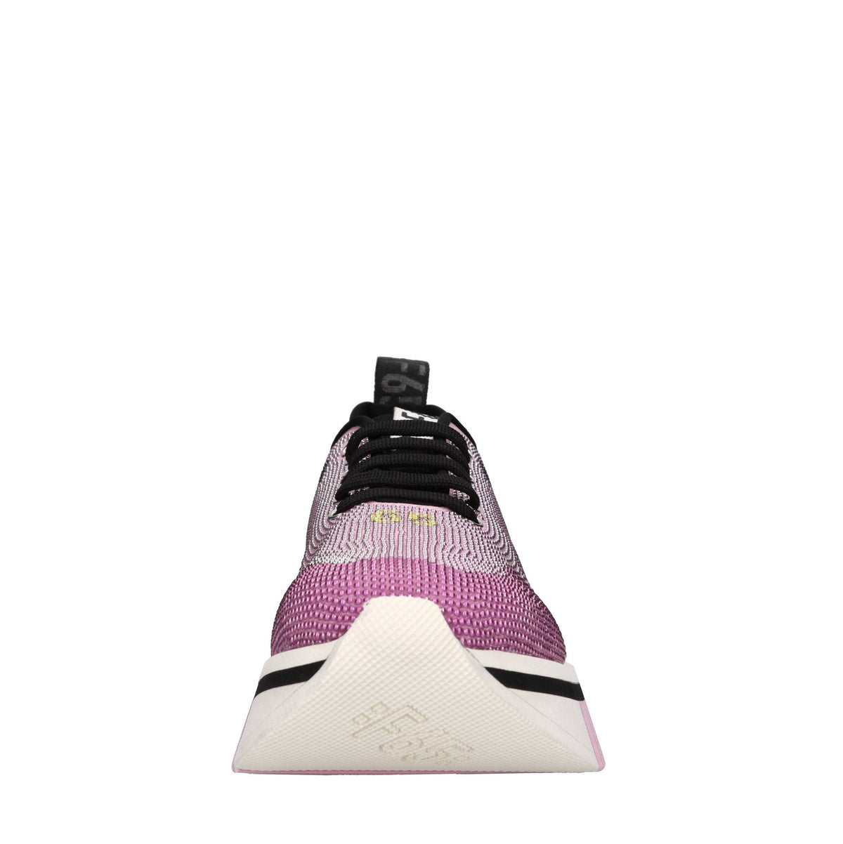 Sneakers in tessuto e strass 