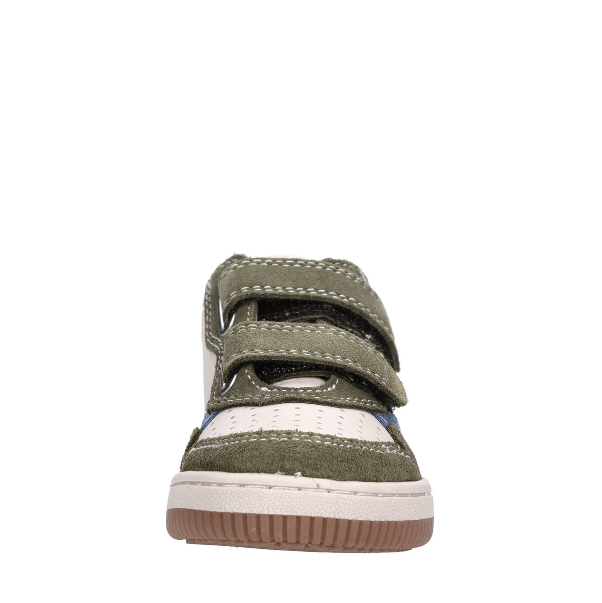 Sneakers in pelle e camoscio 