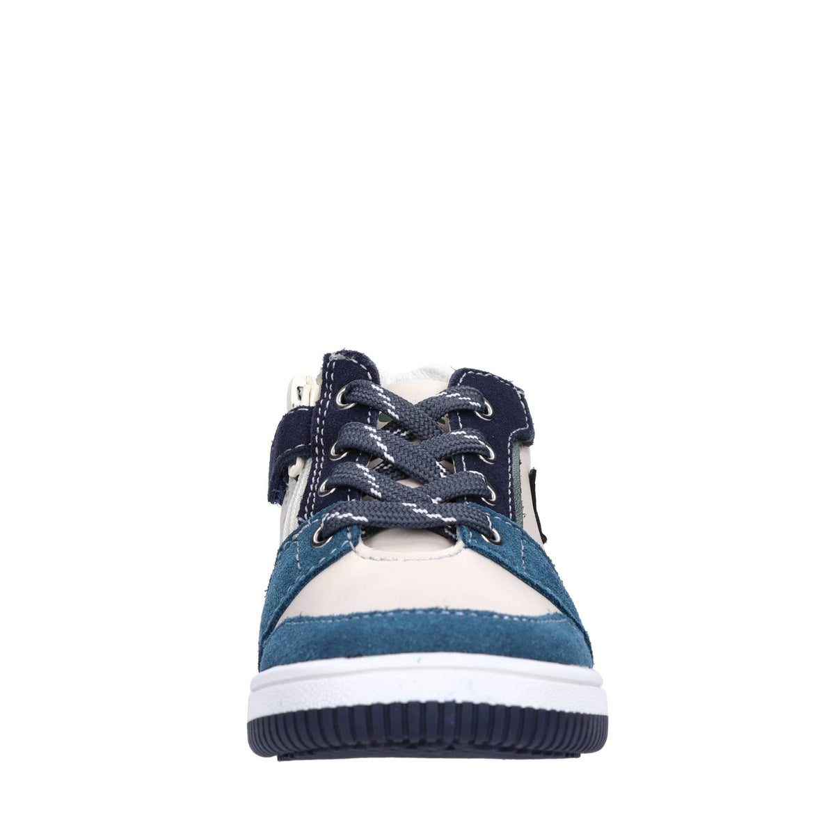 Sneakers in pelle e camoscio 