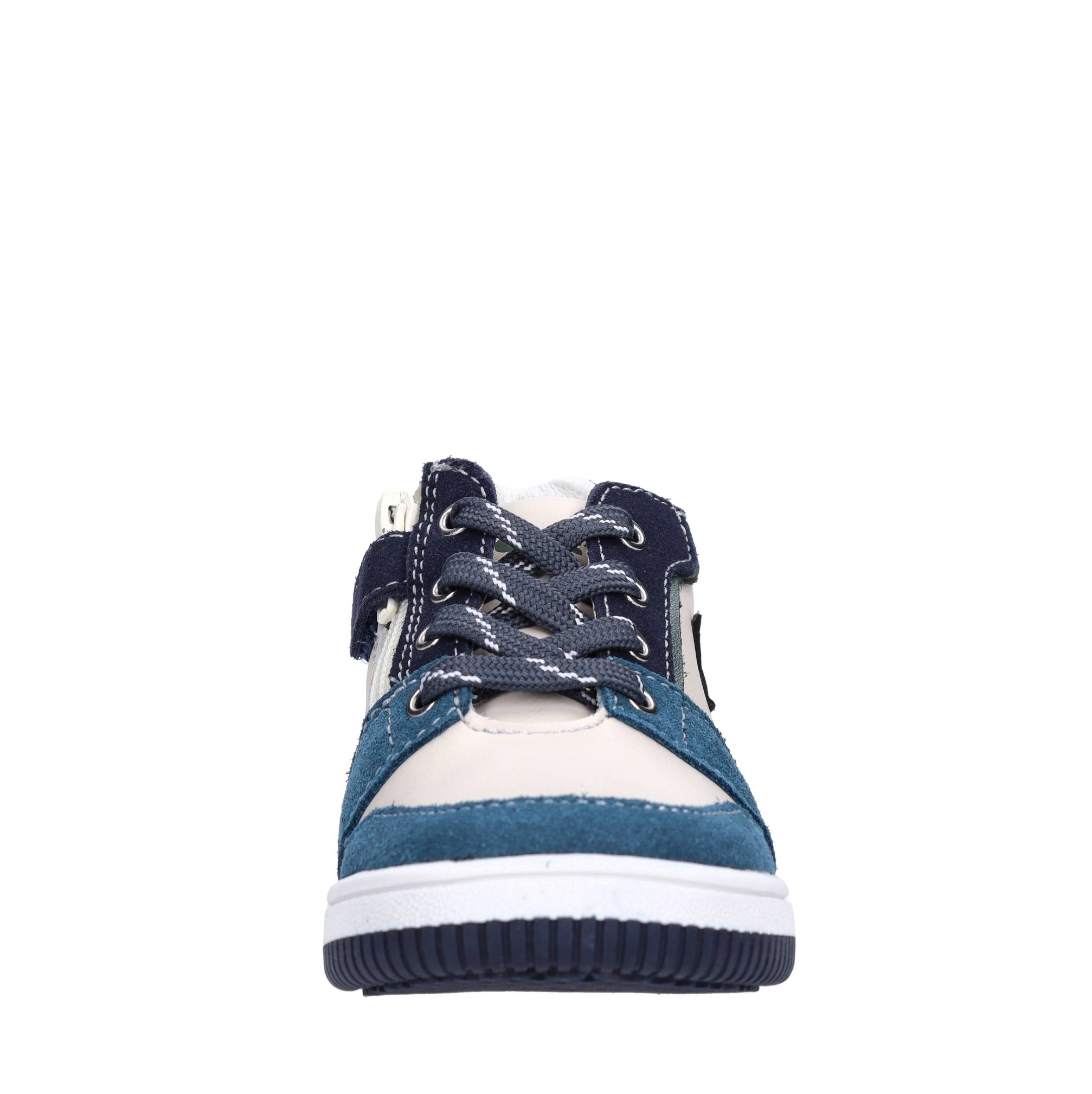 Sneakers in pelle e camoscio 