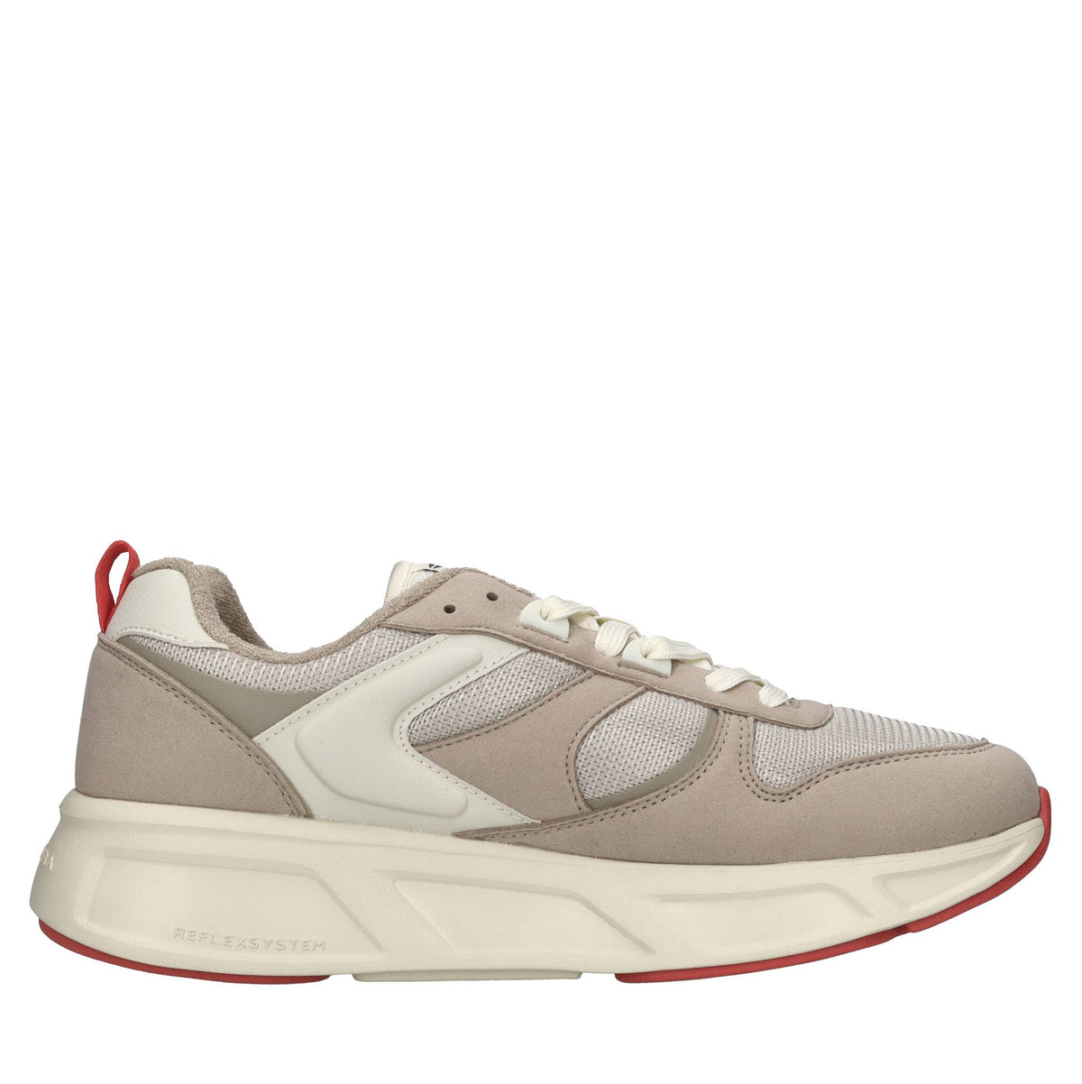 Sneakers modello Shoes Run03 in ecocamoscio e tessuto 