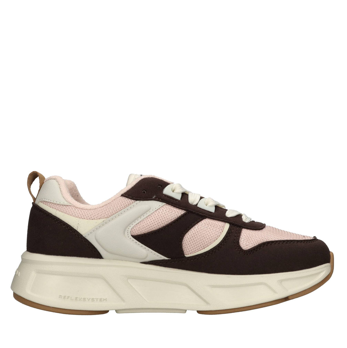 Sneakers modello Shoes Run 03D in ecocamoscio e tessuto 